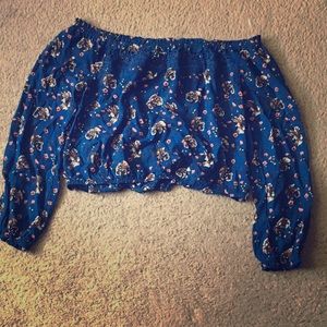 Off the shoulder top